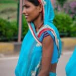 Indian Lady with Sari