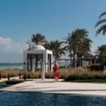 The Chedi Muscat Pool and beach